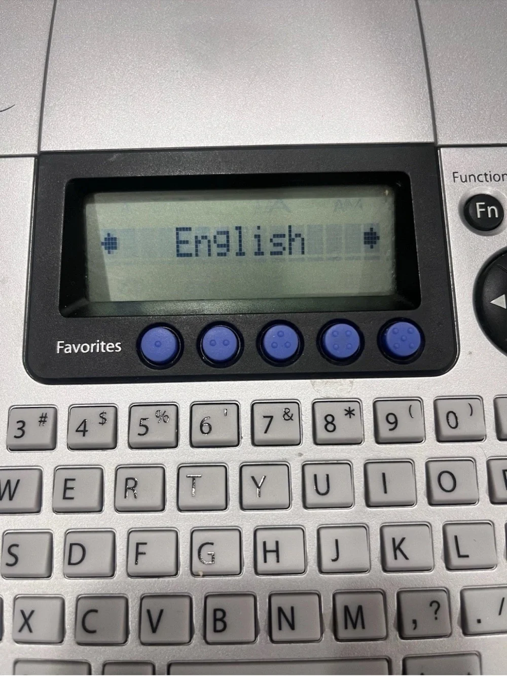Brother P-touch PT-1830 Desktop Thermal Label Maker Qwerty Keyboard LCD Screen